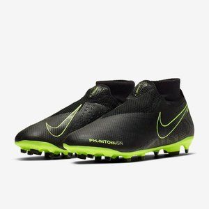 Nike Phantom Vision Pro DF FG Black Soccer Cleats